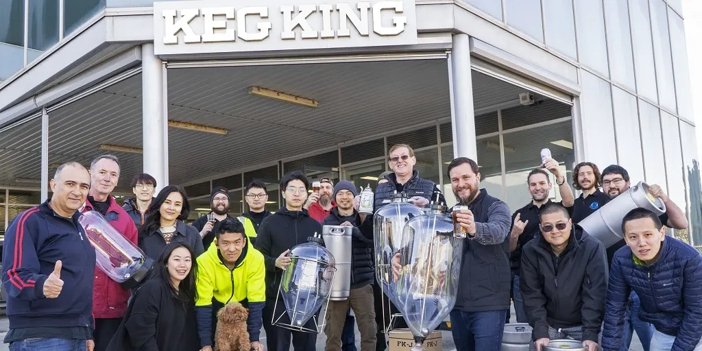 NEW Keg King Staff Group Shot