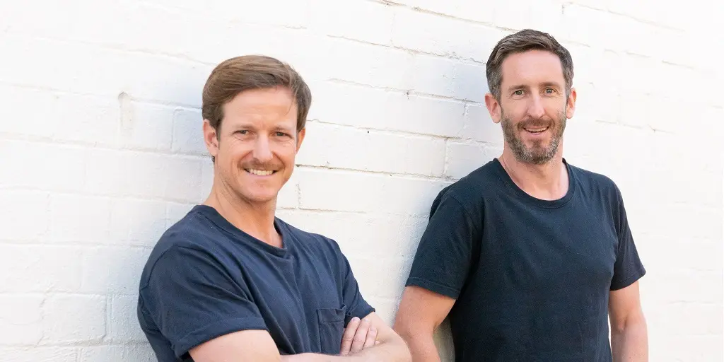 Kaddy co-founders Rich Coombes (L) & Mike Abbott (R)