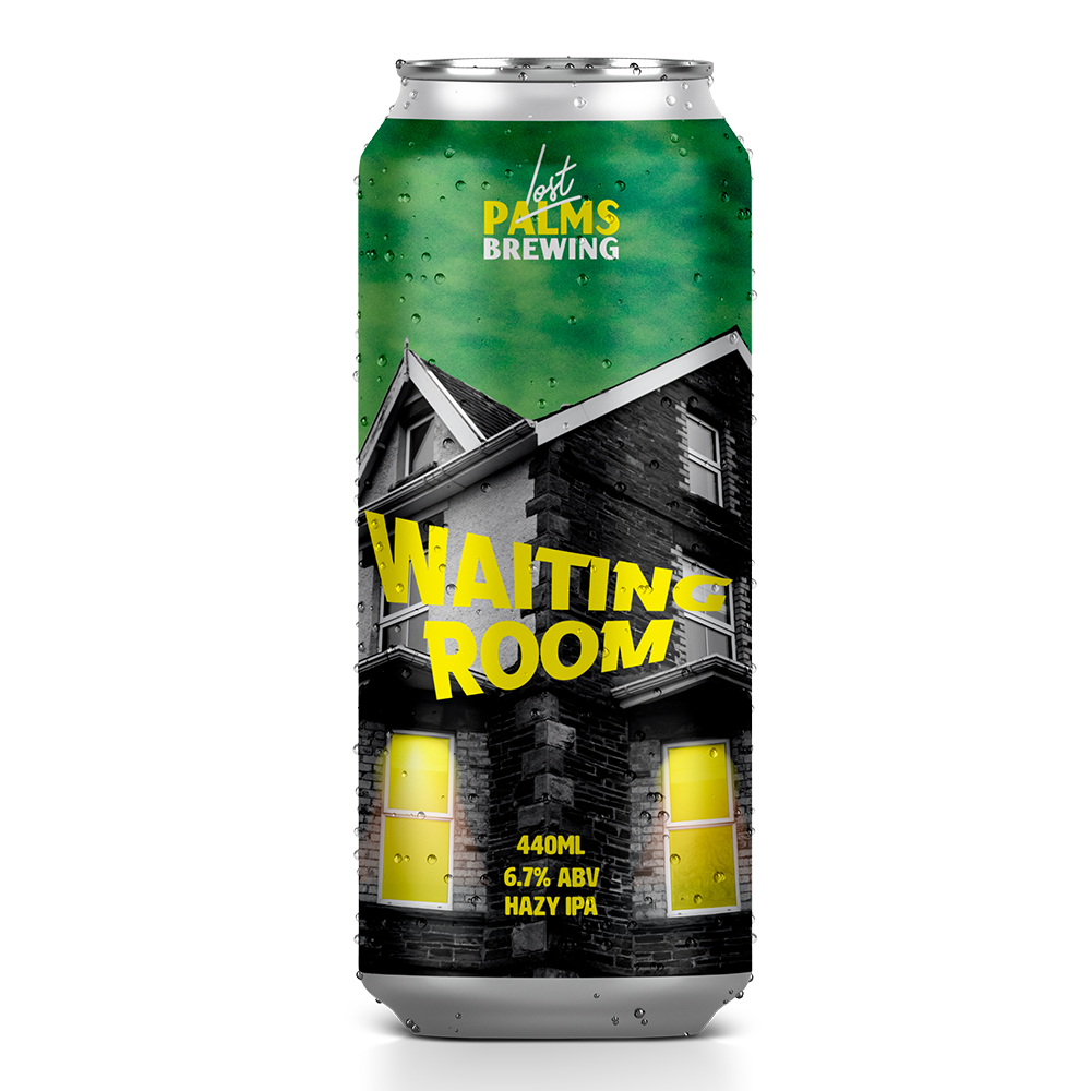 Can of Waiting Room by Lost Palms Brewing Co