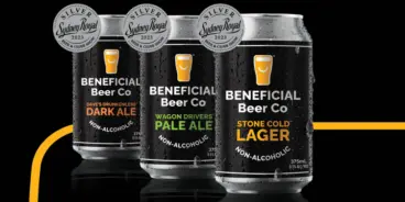 Three Beneficial Beer Co beers that were awarded silver at the 2023 Sydney Beer Awards